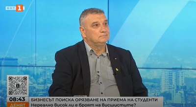 Проф. д-р Димитър Димитров, ректор на УНСС: Регулацията на приема на студенти трябва да бъде спрямо качеството на образованието в различните университети